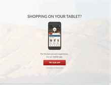 Tablet Screenshot of marketatparkcity.com